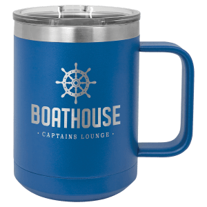Mug with lid - 15 oz.