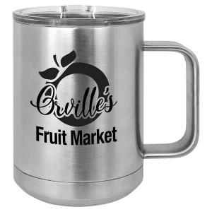 Mug with lid - 15 oz.