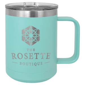 Mug with lid - 15 oz.