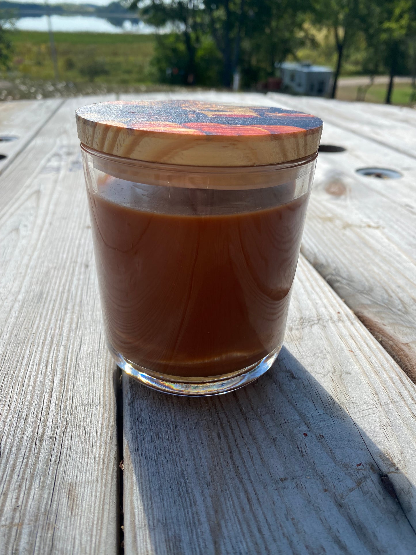 Pumpkin Spice - UV printed - 14 oz Candle