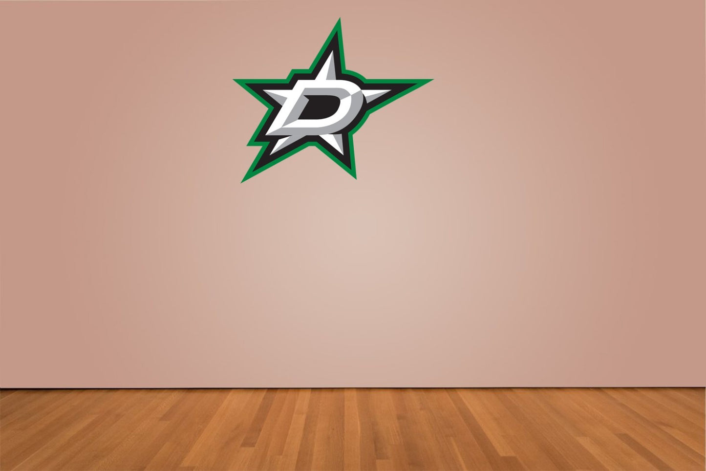 Dallas Stars Indoor Wall Vinyl Decal Sticker 5" - 52"
