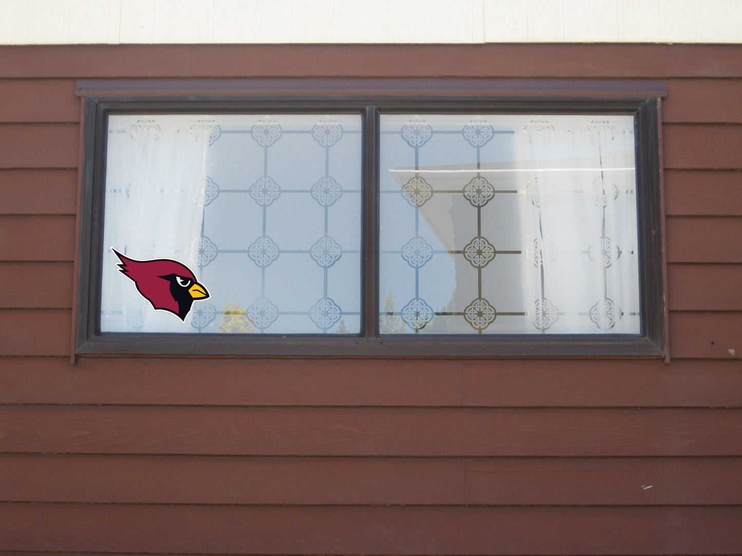 Arizona Cardinals Logo Cut Laminated Vinyl Sticker Decal NFL car window