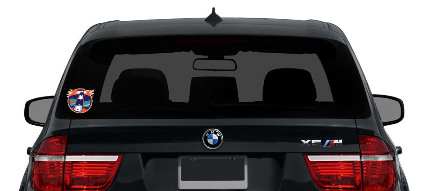 New York Islanders Logo - Die Cut Laminated Vinyl Sticker Decal NHL car window