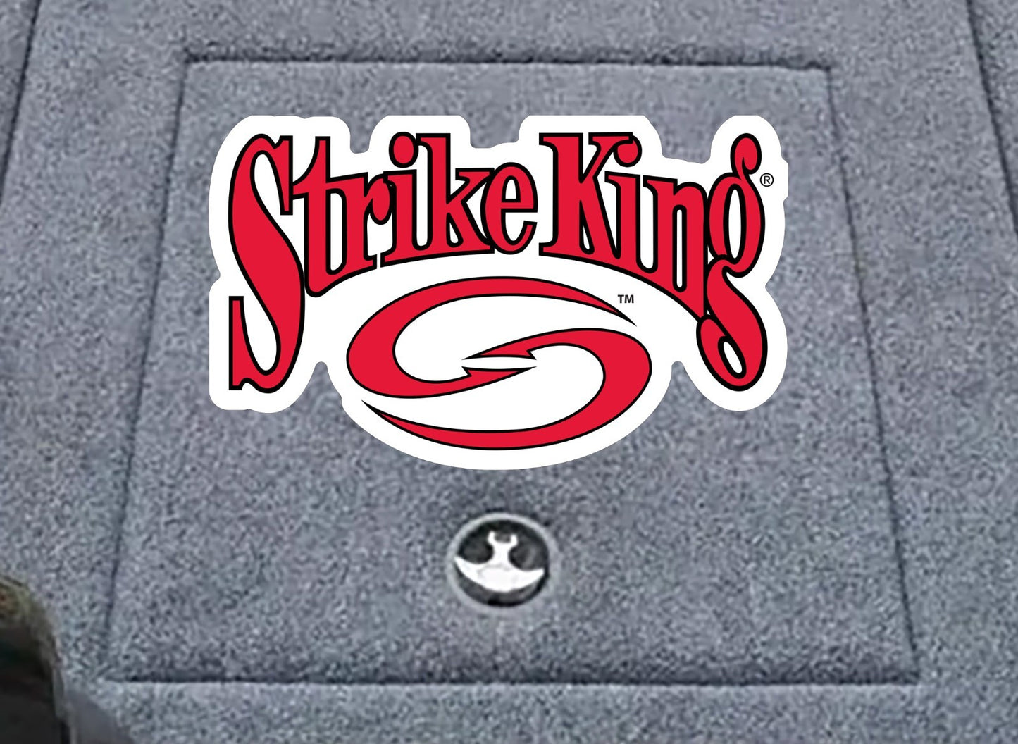Strike King Professional Carpet Graphic Decal Sticker for Fishing Bass Boats