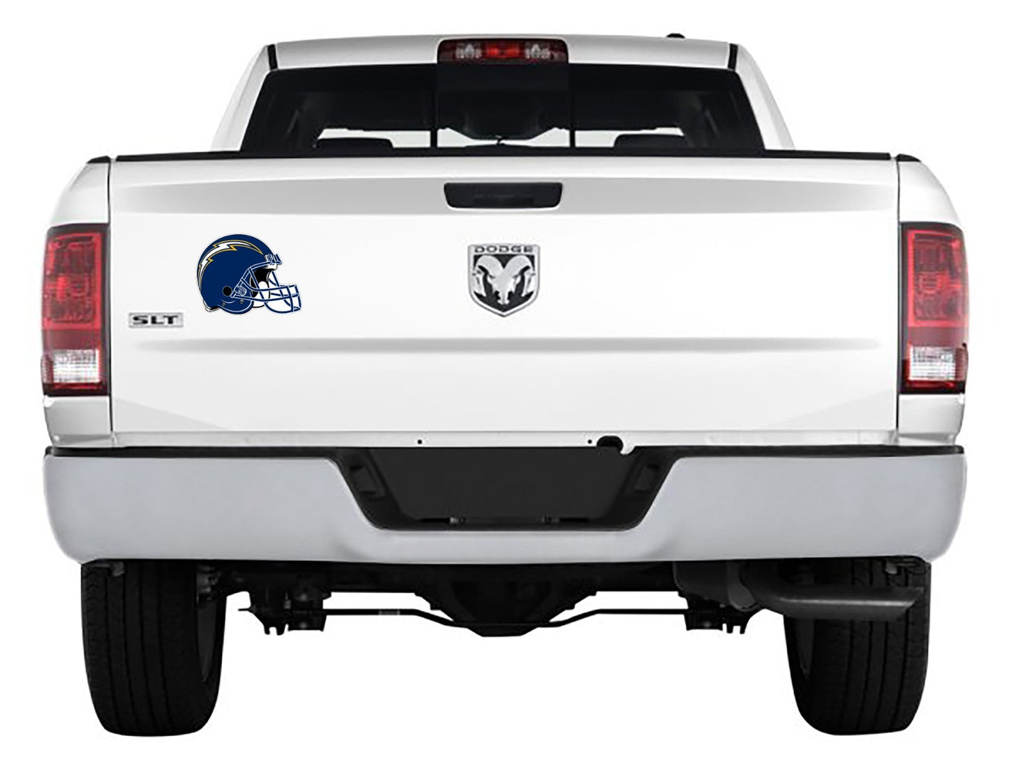 Los Angeles Chargers Logo - Die Cut Laminated Vinyl Sticker Decal NFL car window