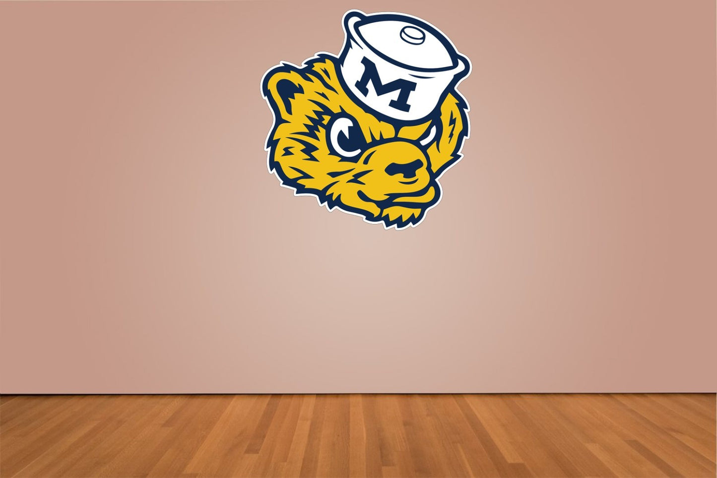 University of Michigan Wolverines Indoor Wall Vinyl Decal Sticker 5 - 52"