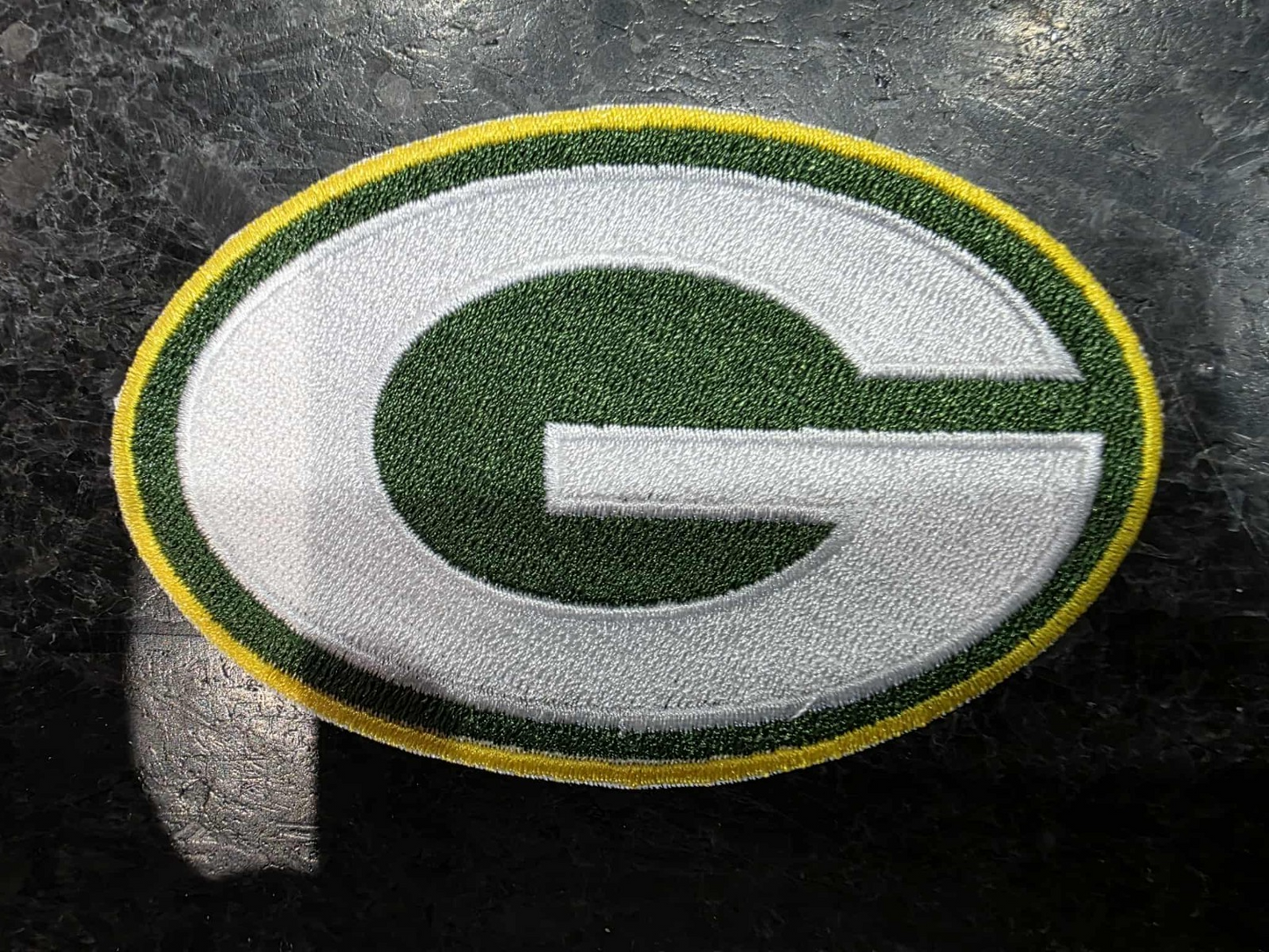 Green Bay Packers 3.75" Iron /Sew On Embroidered Patch Football Logo NFL