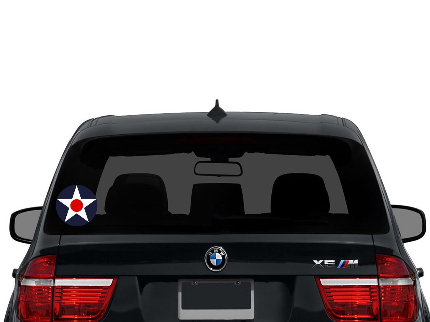 USAF Insignia Vinyl Decal Outdoor Laminated 2"-52" US Air Force Roundel WWI