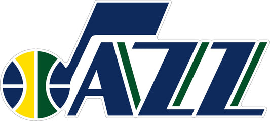 Utah Jazz Logo Die Cut Laminated Vinyl Sticker Decal NBA car window