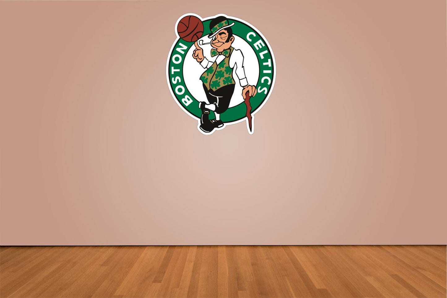 Boston Celtics Indoor Wall Vinyl Decal Sticker 5" - 52"