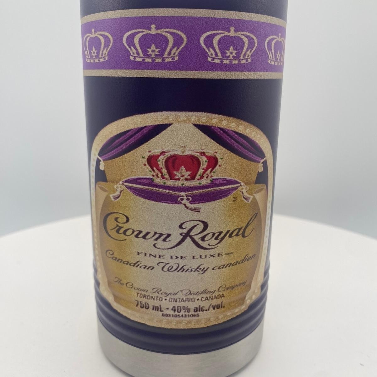 Adult Themed UV Printed 10 oz Insulated Sippy Cup crown royal funny gift whiskey