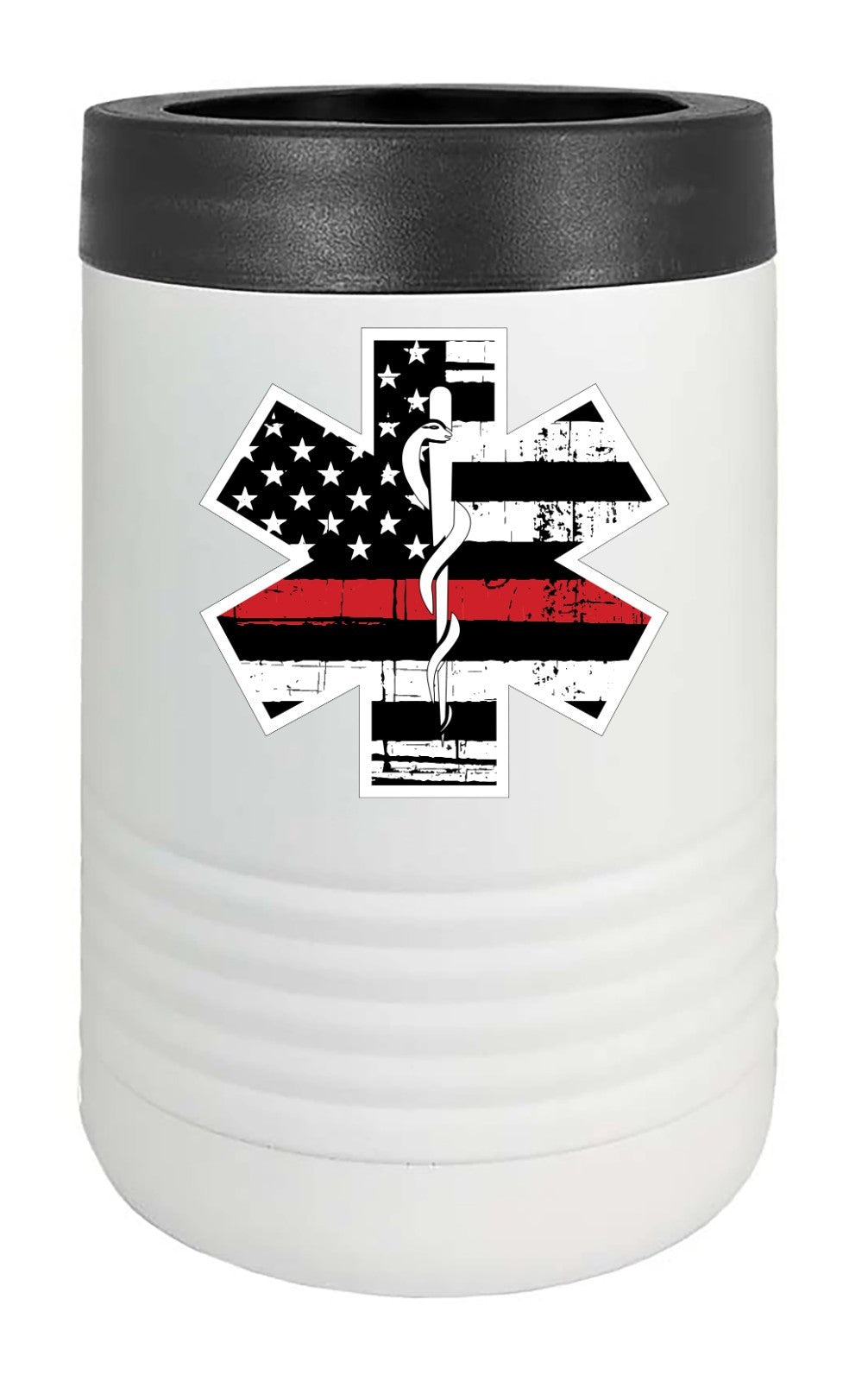 Star of Life Thin Red Line Vinyl Decal fire rescue ems firefighter emt *Sizes*
