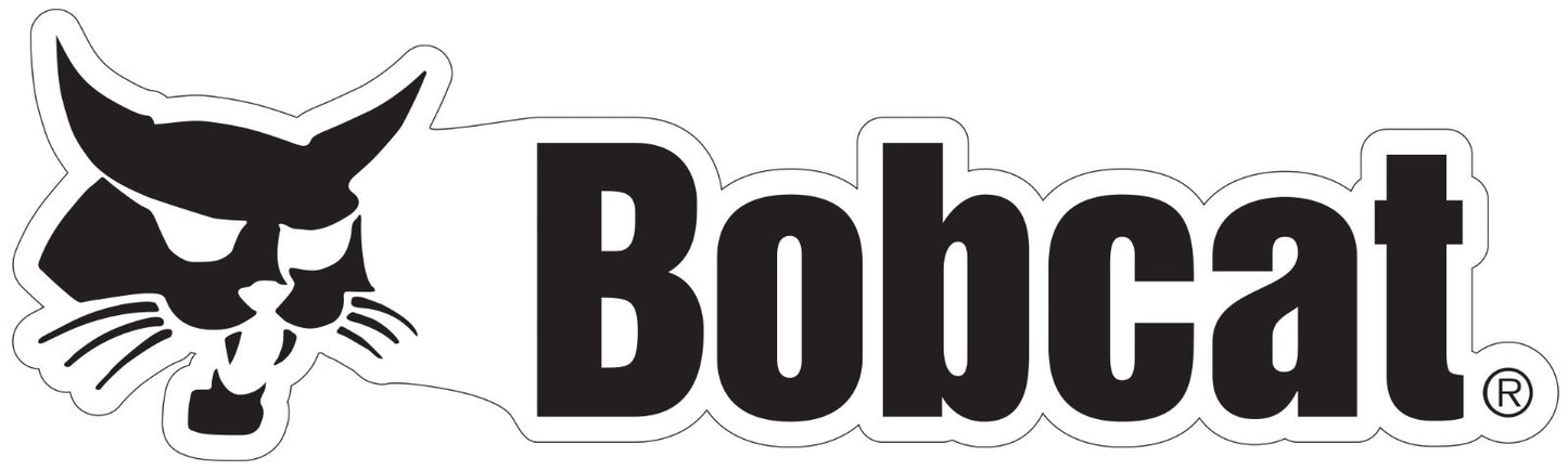 Bobcat Logo Die Cut Laminated Vinyl Decal Sticker All Weather Safe