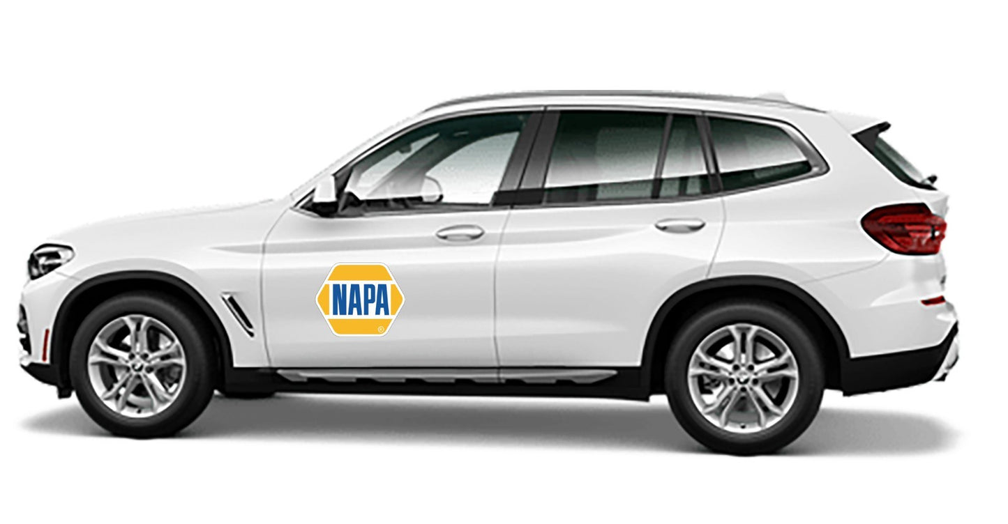 NAPA Auto Parts Sticker Vinyl Decal | Choose Size window door