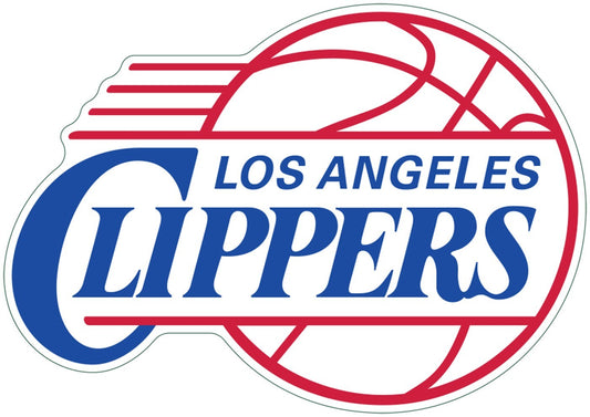 Los Angeles Clippers Logo Die Cut Laminated Vinyl Sticker Decal NBA car window
