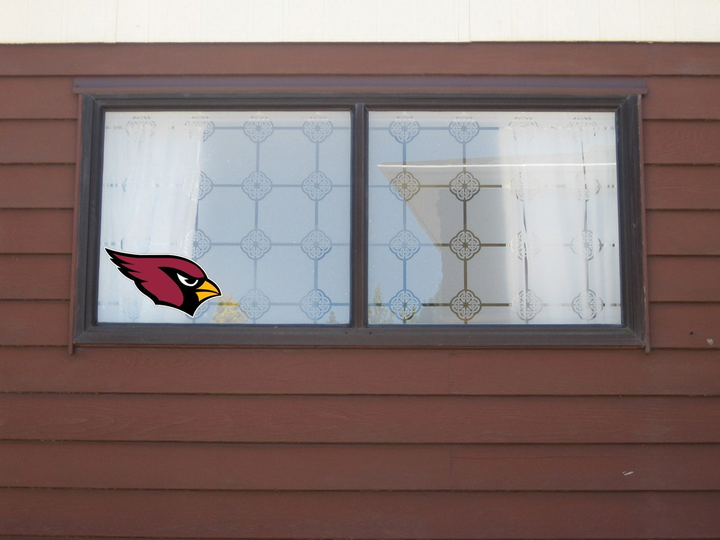 Arizona Cardinals Logo Cut Laminated Vinyl Sticker Decal NFL car window