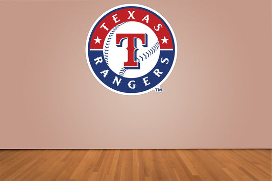 Texas Rangers Indoor Wall Vinyl Decal Sticker 5" - 52"