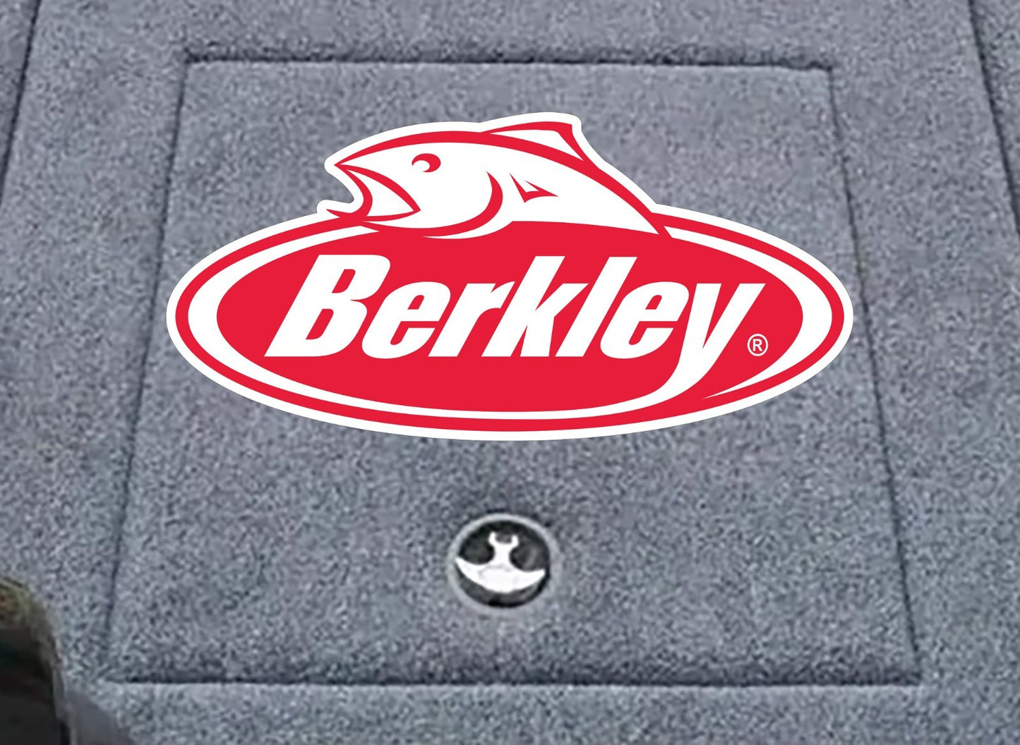 Berkley Professional Carpet Graphic Decal Sticker Fishing Bass Boats line reels