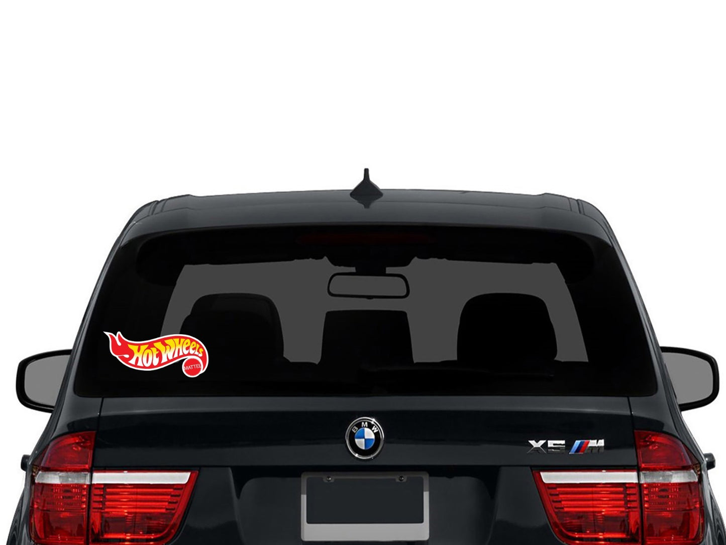 2x Hot Wheels Logo Die Cut Laminated Vinyl Decal Sticker Choose Sizes racing