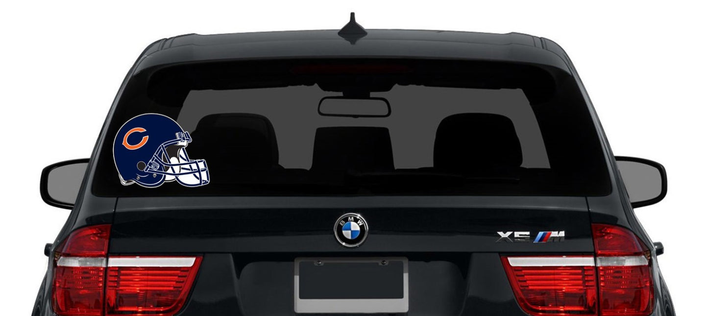 Chicago Bears Logo - Die Cut Laminated Vinyl Sticker Decal NFL car window
