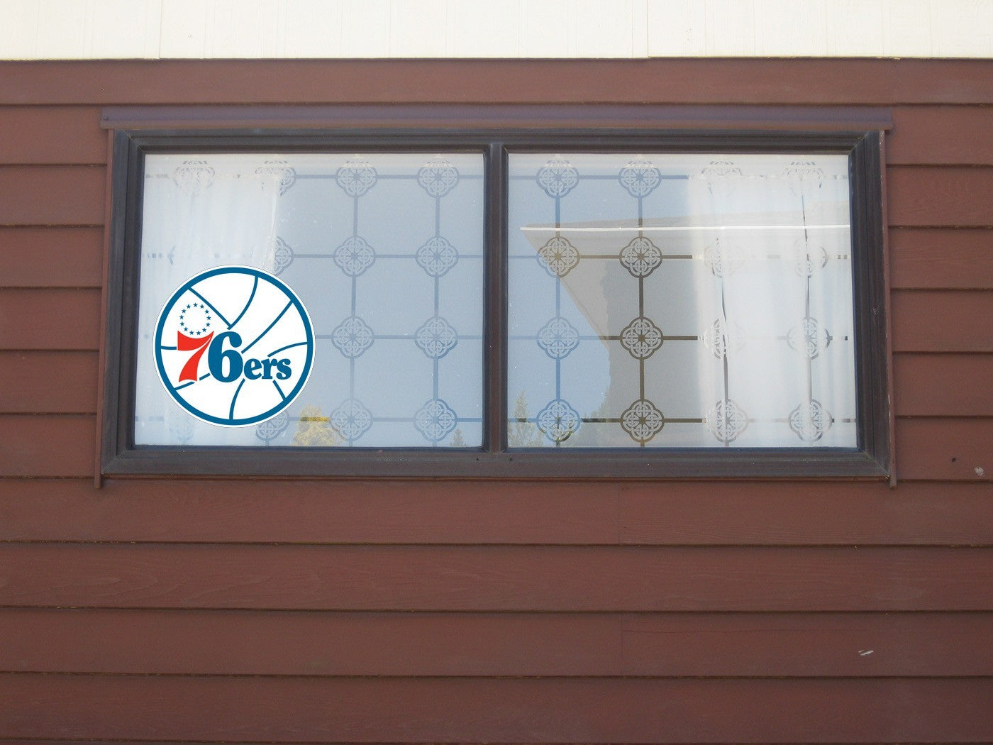 Philadelphia 76ers Logo -Die Cut Laminated Vinyl Sticker Decal NBA car window