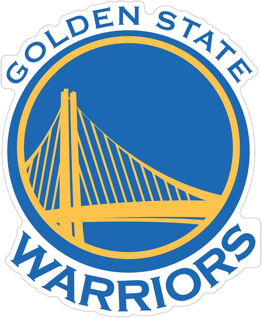 Golden State Warriors Logo -Die Cut Laminated Vinyl Sticker Decal NBA car window