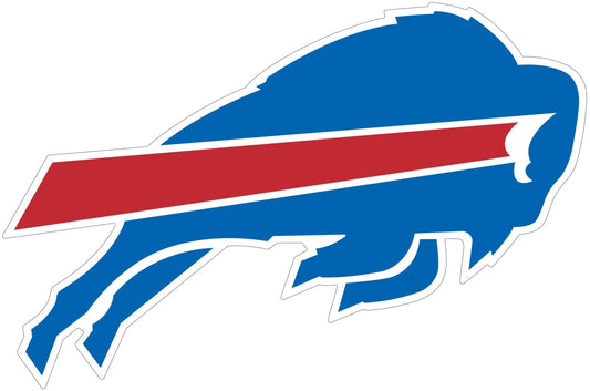 Buffalo Bills Logo - Die Cut Laminated Vinyl Sticker Decal - NFL car window