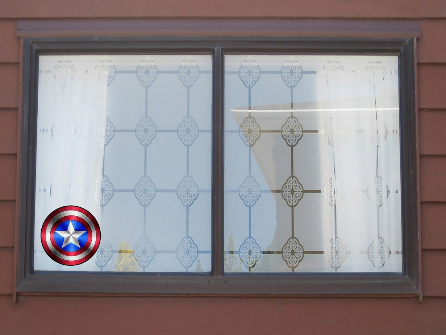 Captain America Shield Logo Sticker Vinyl Decal comic | Sizes window door
