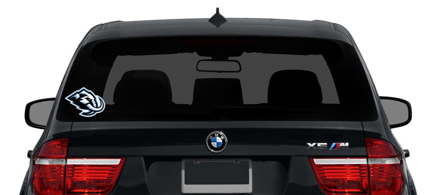 Utah Mammoth Logo - Die Cut Laminated Vinyl Sticker Decal NHL car window