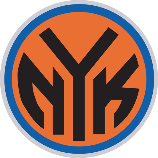New York Knicks Logo -Die Cut Laminated Vinyl Sticker Decal NBA car window