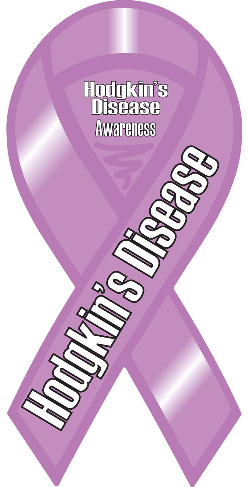 Hodgkins Disease Awareness Prevention Ribbon Vinyl Decal Sticker Choose Size