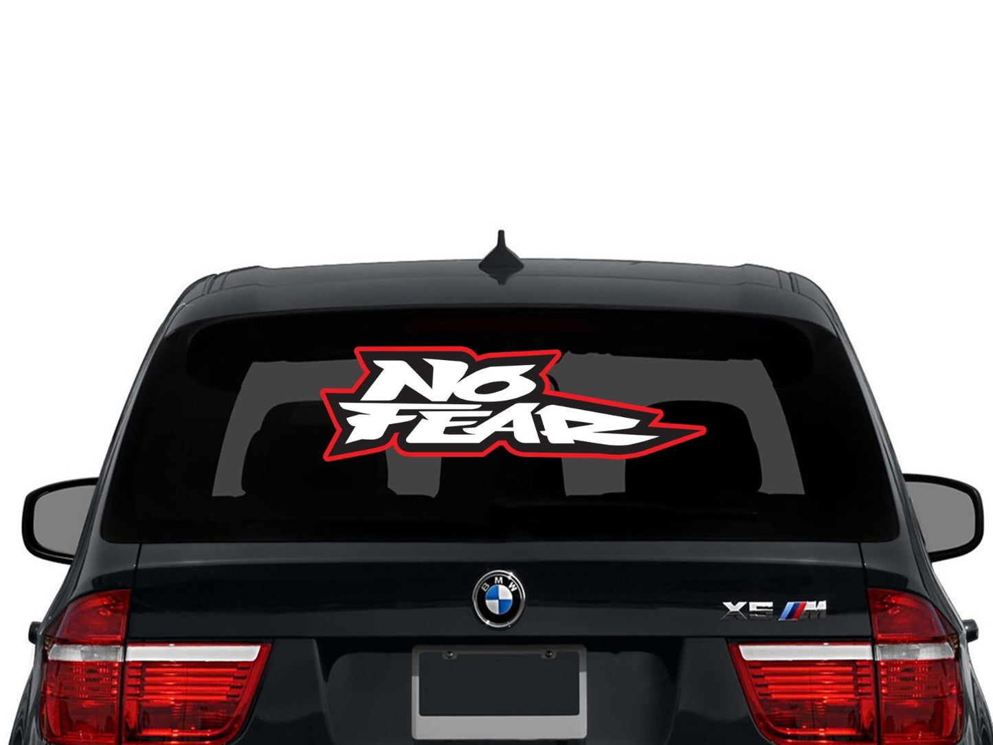 2x No Fear Sticker Vinyl Decal Sizes!! truck helmet window door racing