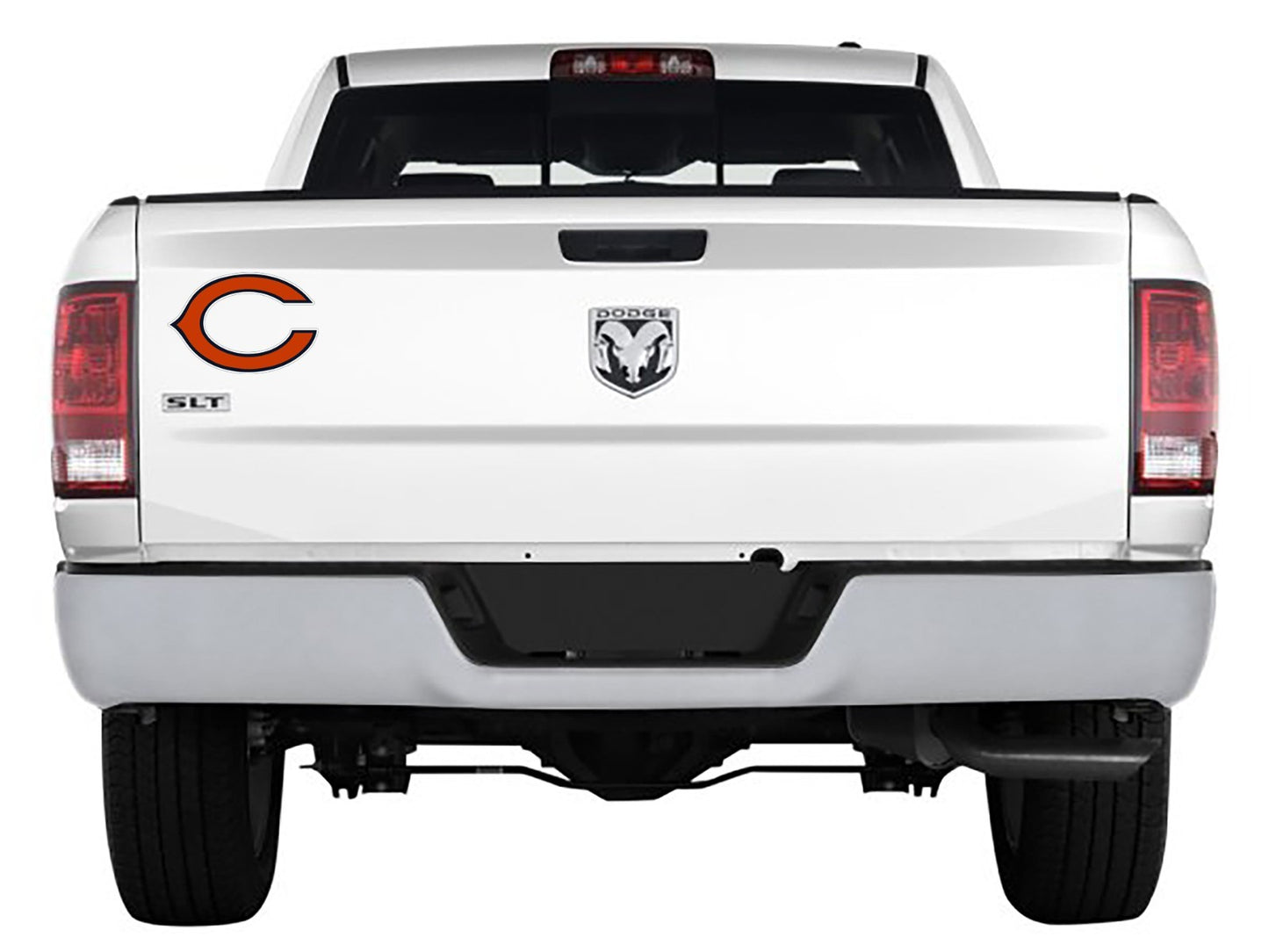 Chicago Bears Logo - Die Cut Laminated Vinyl Sticker Decal NFL car window