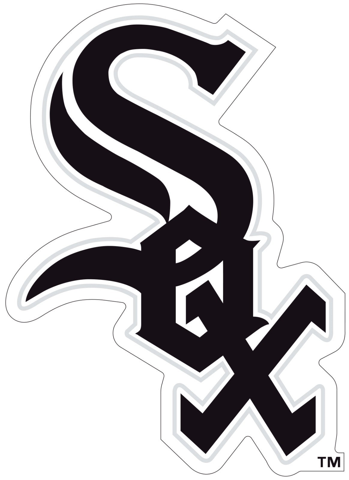 Chicago White Sox Emblem Logo Baseball Sticker Waterproof Vinyl Decal Car