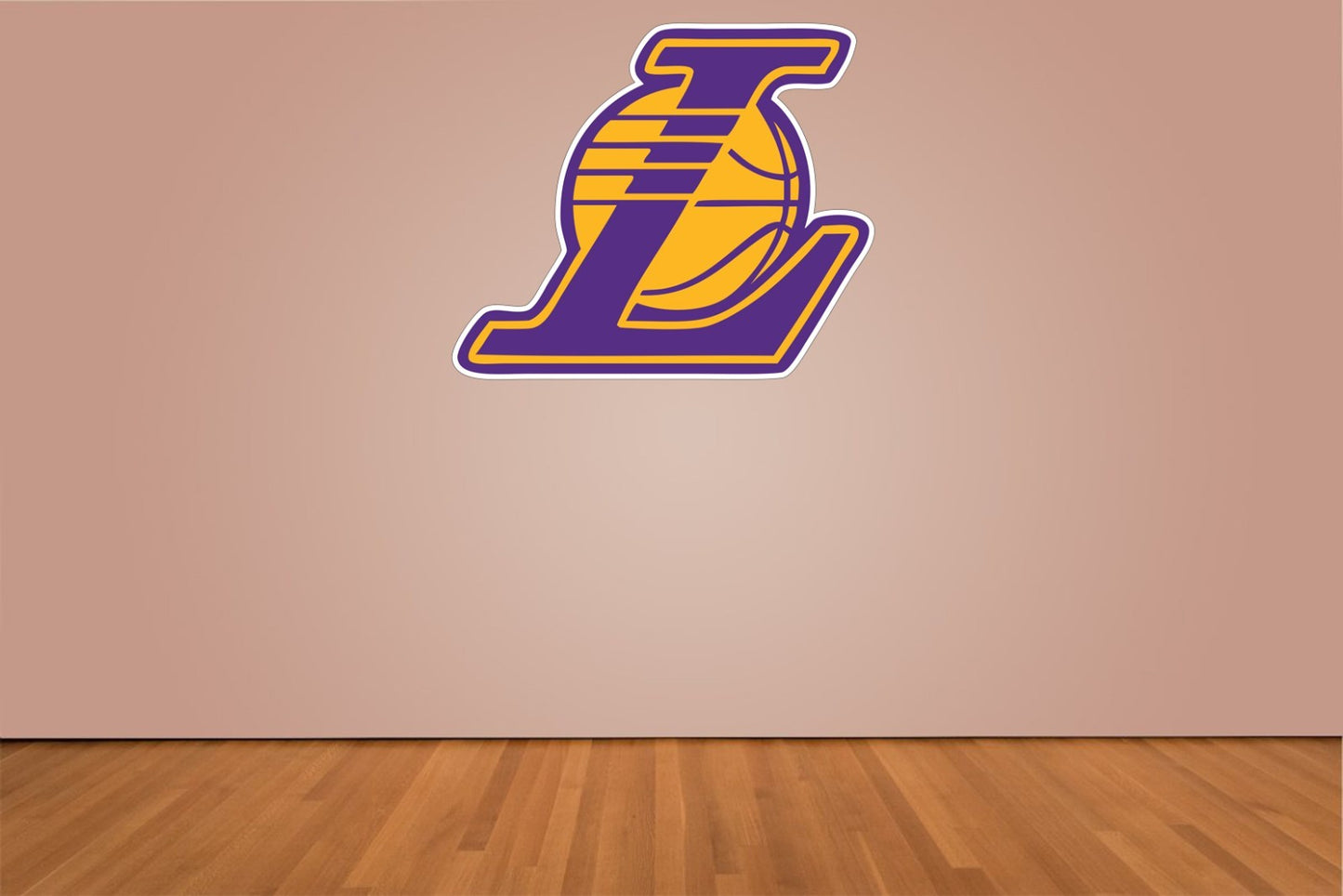 Los Angeles Lakers Indoor Wall Vinyl Decal Sticker 5" - 52"