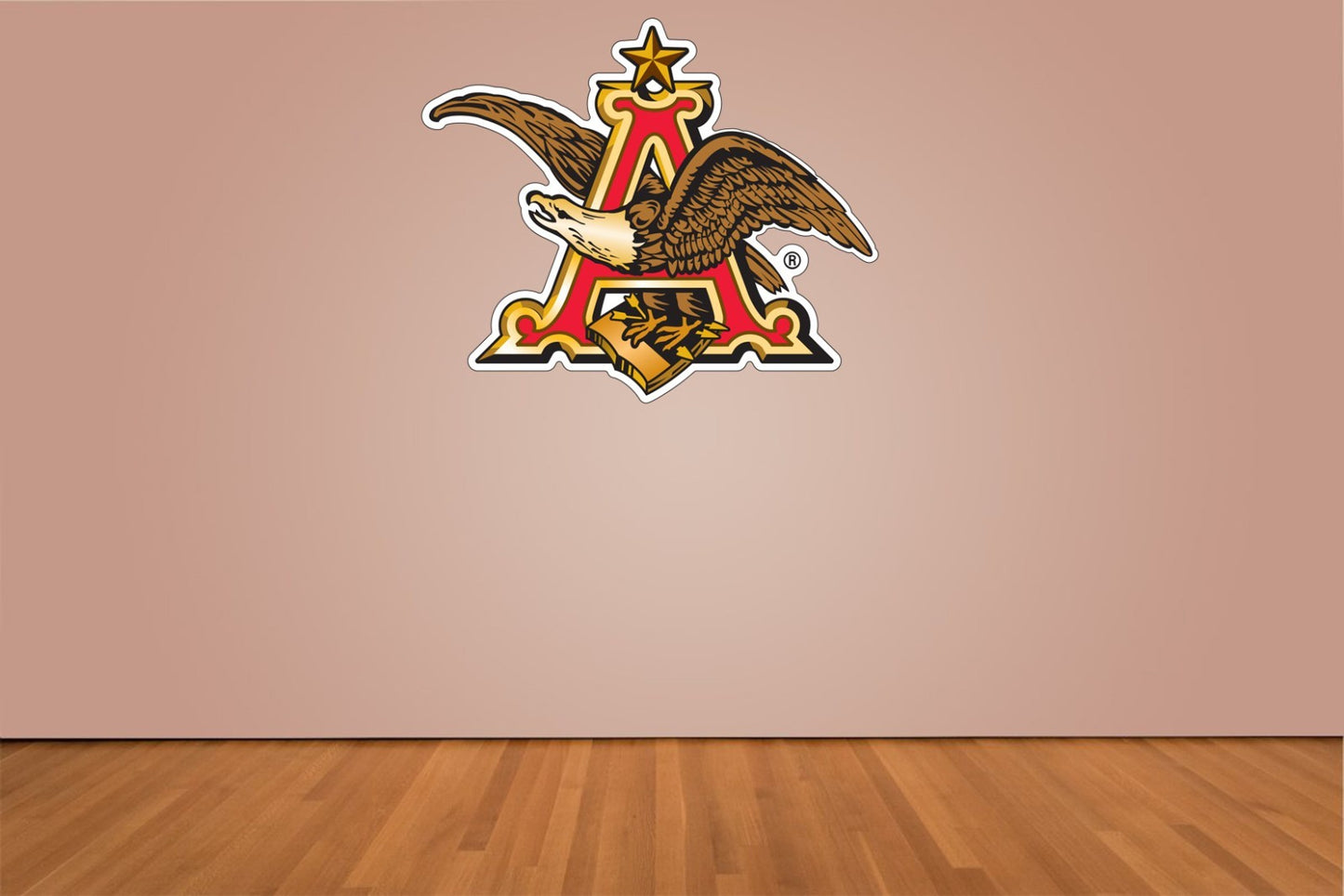 Anheuser Busch Logo Indoor Wall Vinyl Decal Sticker 5" - 52"