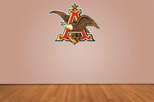 Anheuser Busch Logo Indoor Wall Vinyl Decal Sticker 5" - 52"