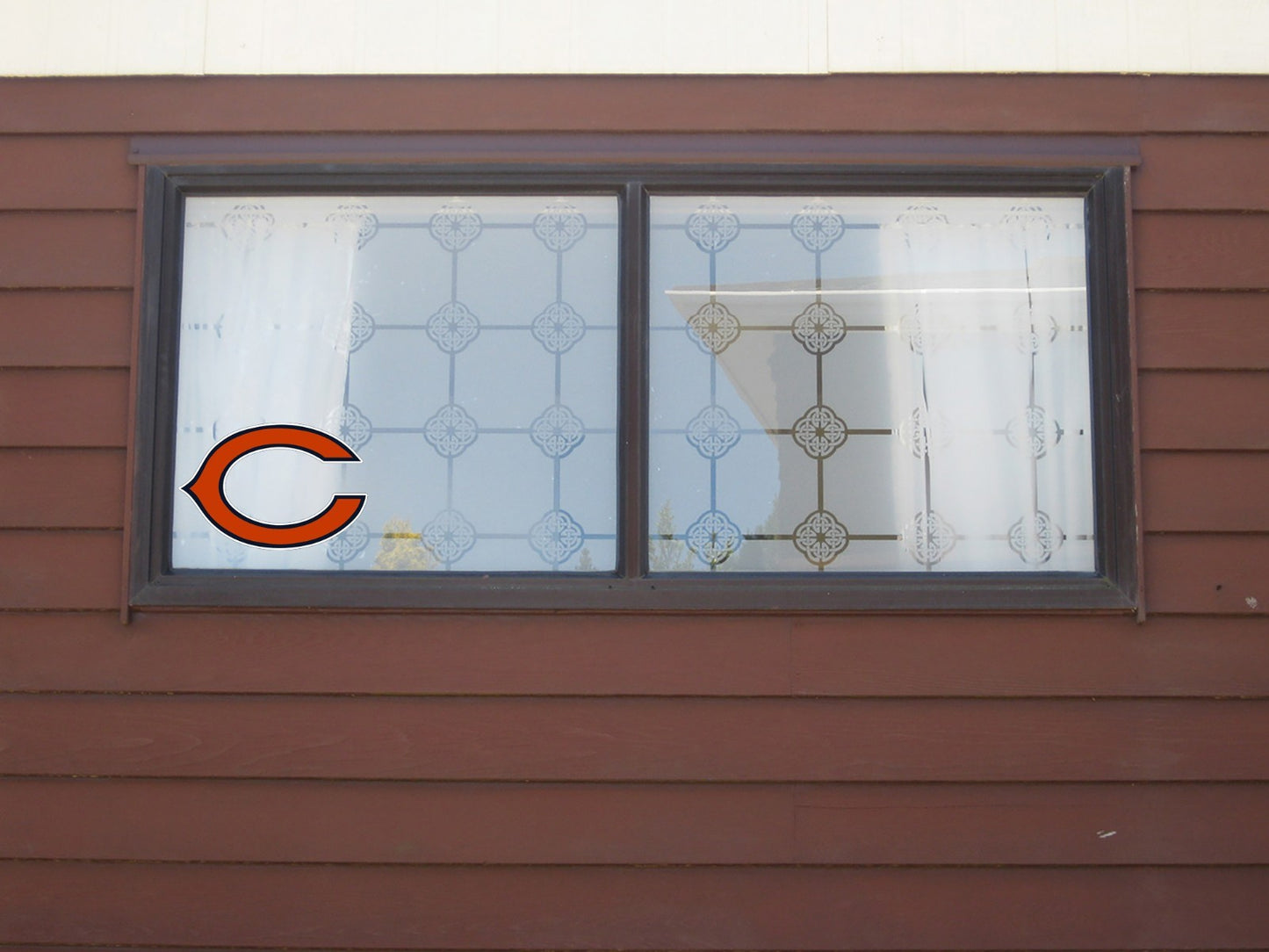 Chicago Bears Logo - Die Cut Laminated Vinyl Sticker Decal NFL car window