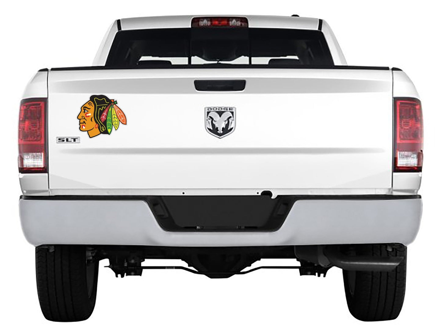 Chicago Black Hawks Logo - Die Cut Laminated Vinyl Sticker Decal NHL car window