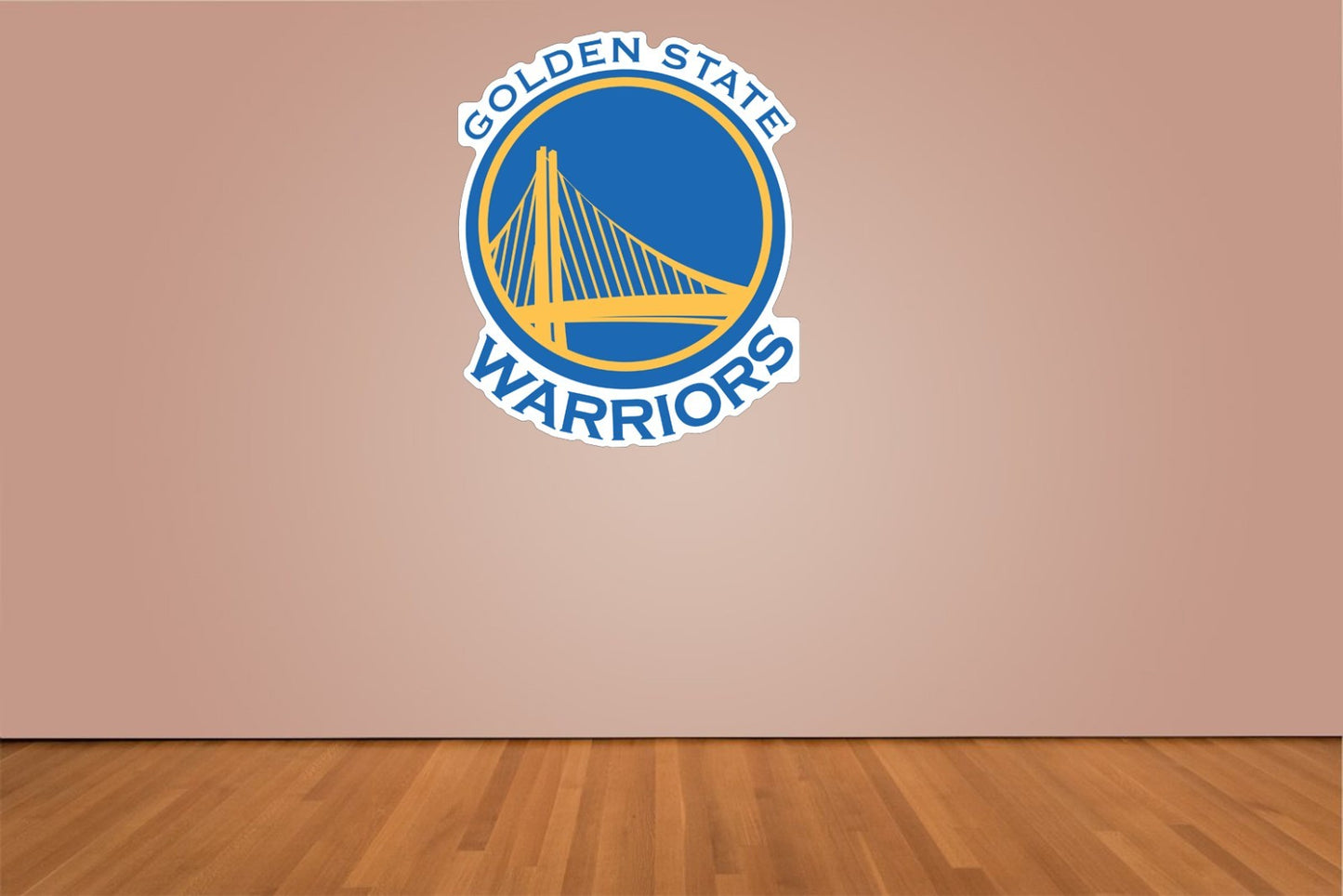 Golden State Warriors Indoor Wall Vinyl Decal Sticker 5" - 52"