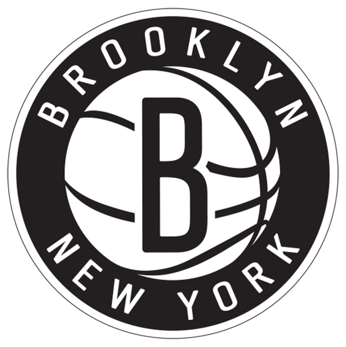Brooklyn Nets New York Logo Die Cut Laminated Vinyl Sticker Decal NBA car window