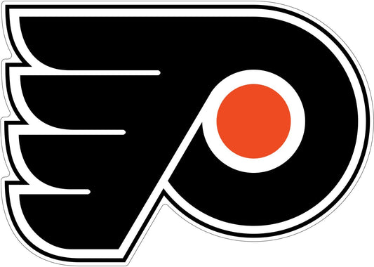 Philadelphia Flyers Logo - Die Cut Laminated Vinyl Sticker Decal NHL car window