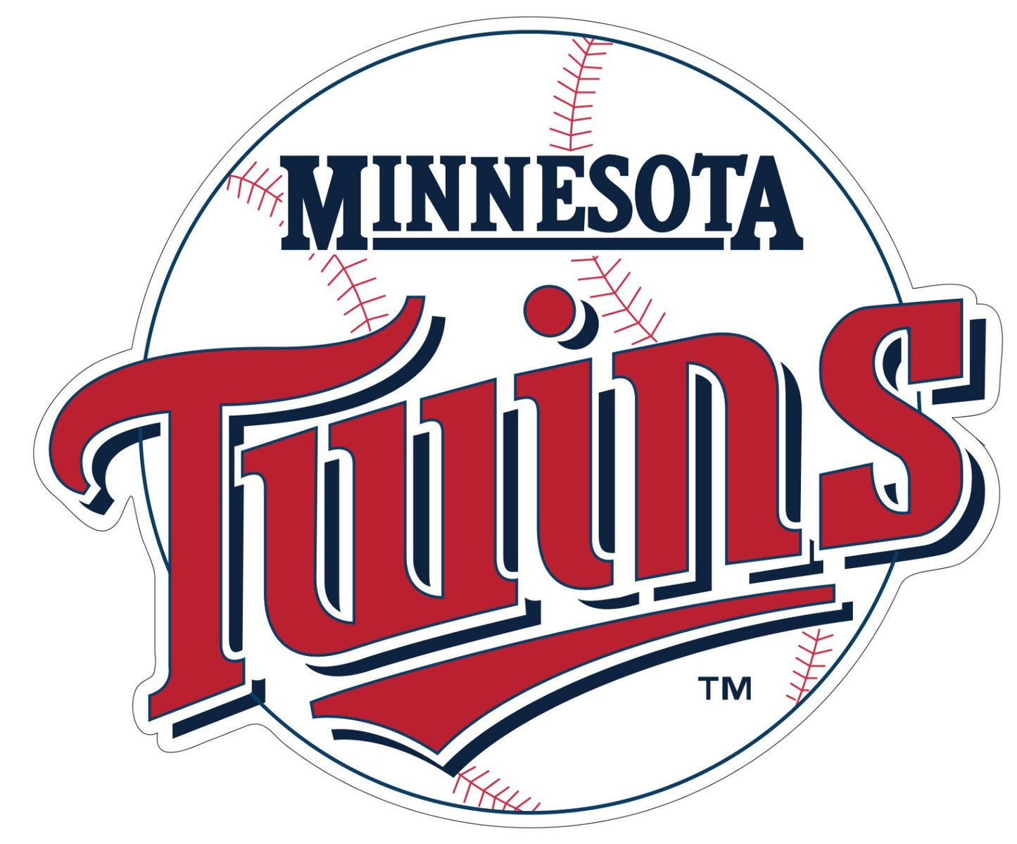 Minnesota Twins Indoor Wall Vinyl Decal Sticker 5" - 52"