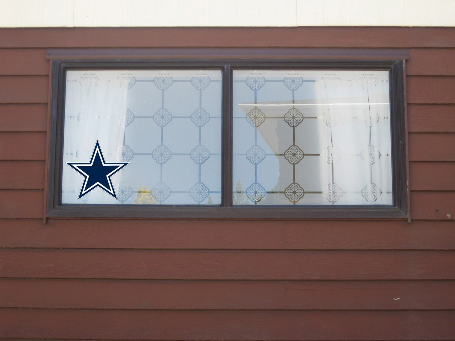 Dallas Cowboys Star Logo - Die Cut Laminated Vinyl Sticker Decal NFL car window