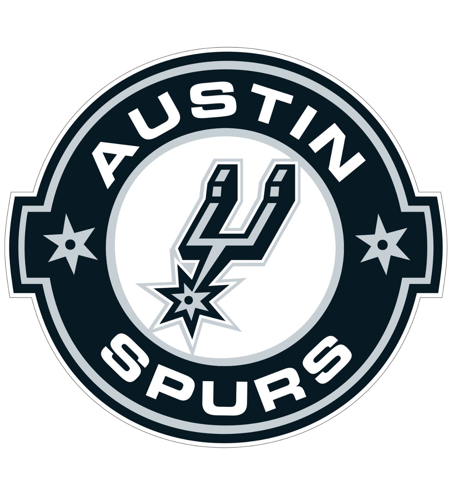 San Antonio Spurs Logo Die Cut Laminated Vinyl Sticker Decal NBA car window