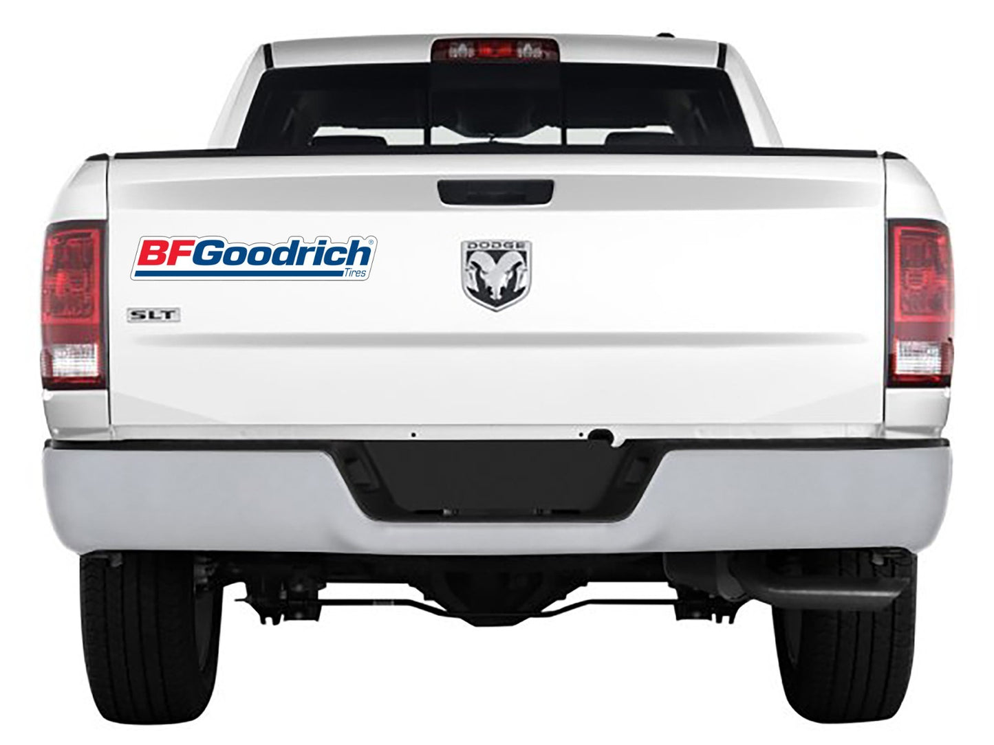 2x BF Goodrich Tires Logo Laminated Vinyl Decal Sticker Choose Sizes racing