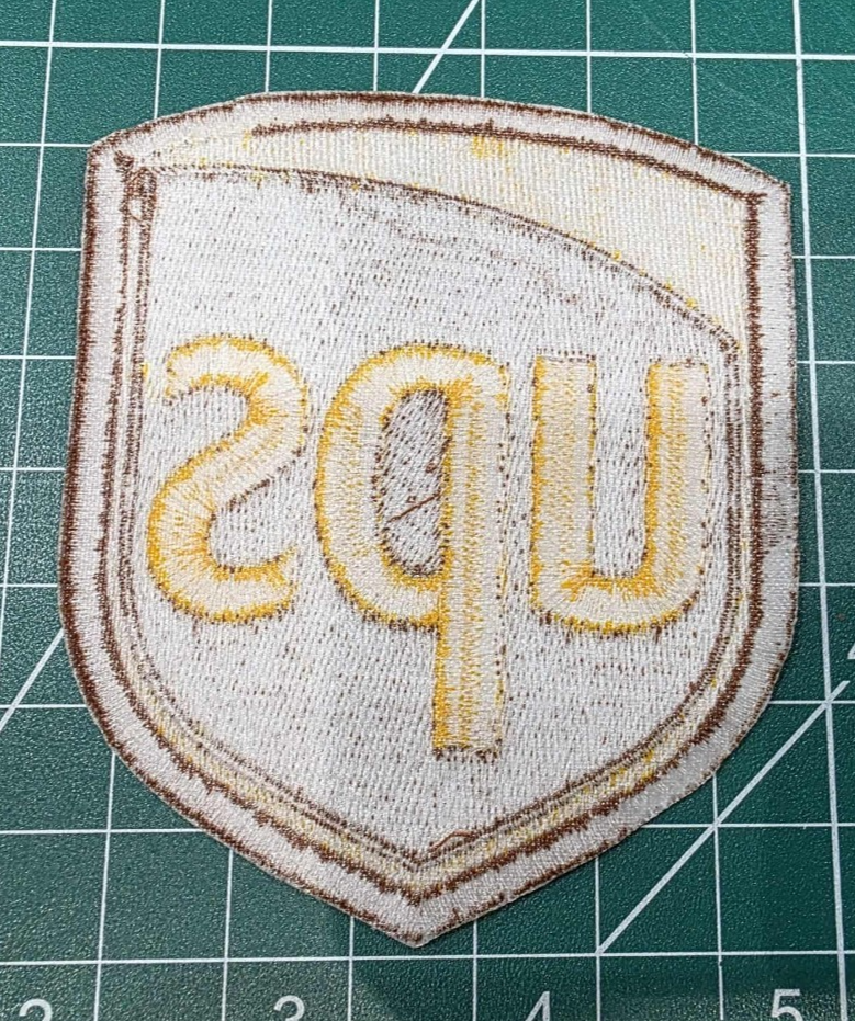 UPS United Parcel Service Logo 3" Iron / Sew On Embroidered Patch