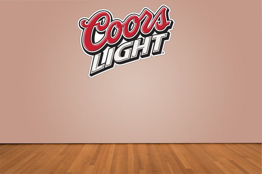 Coors Light Logo Indoor Wall Vinyl Decal Sticker 5" - 52"