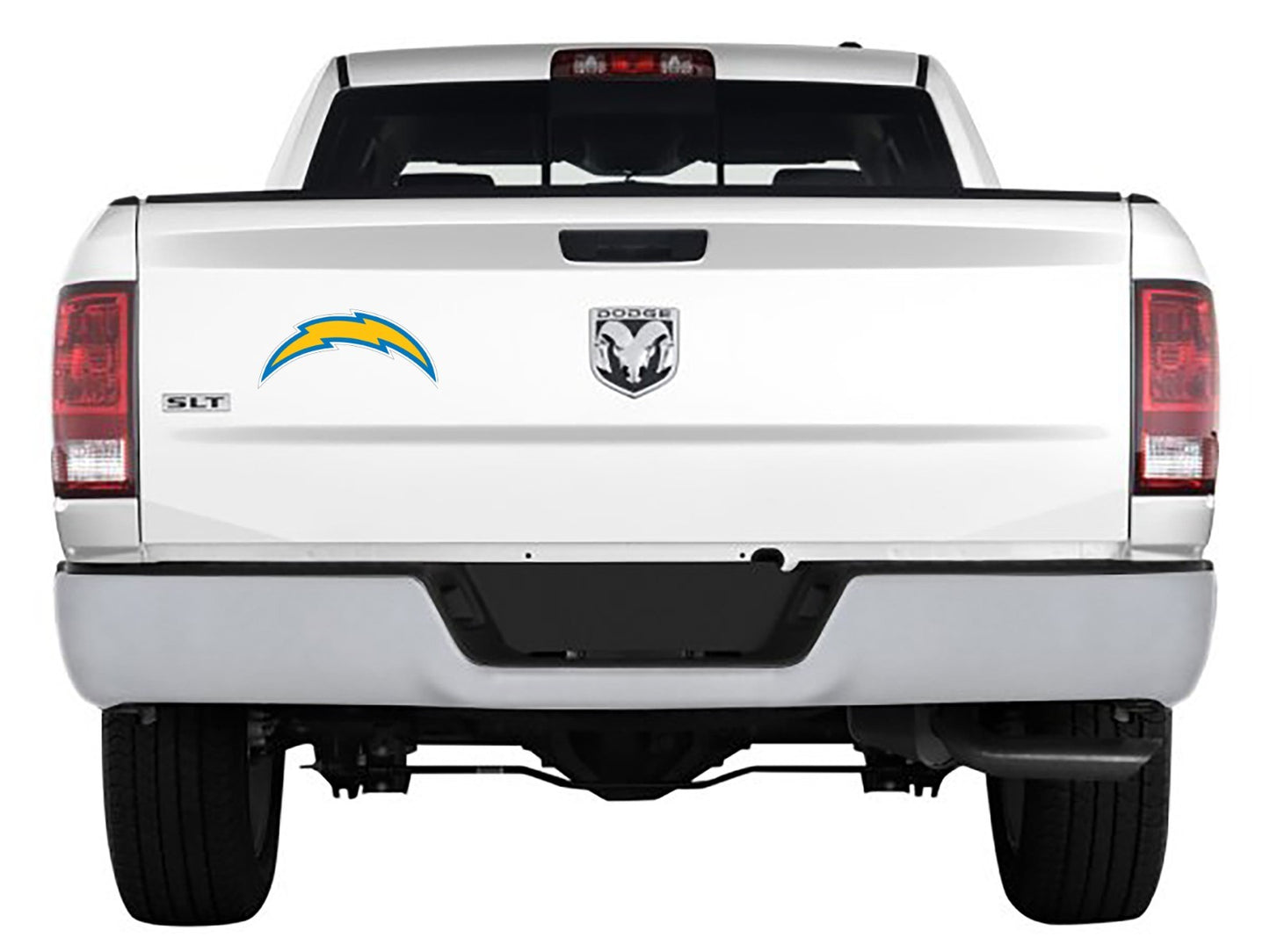 Los Angeles Chargers Logo Cut Laminated Vinyl Sticker Decal NFL car window
