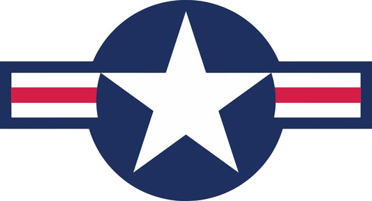 USAF Insignia Vinyl Decal Outdoor Laminated 2"-52" US Air Force